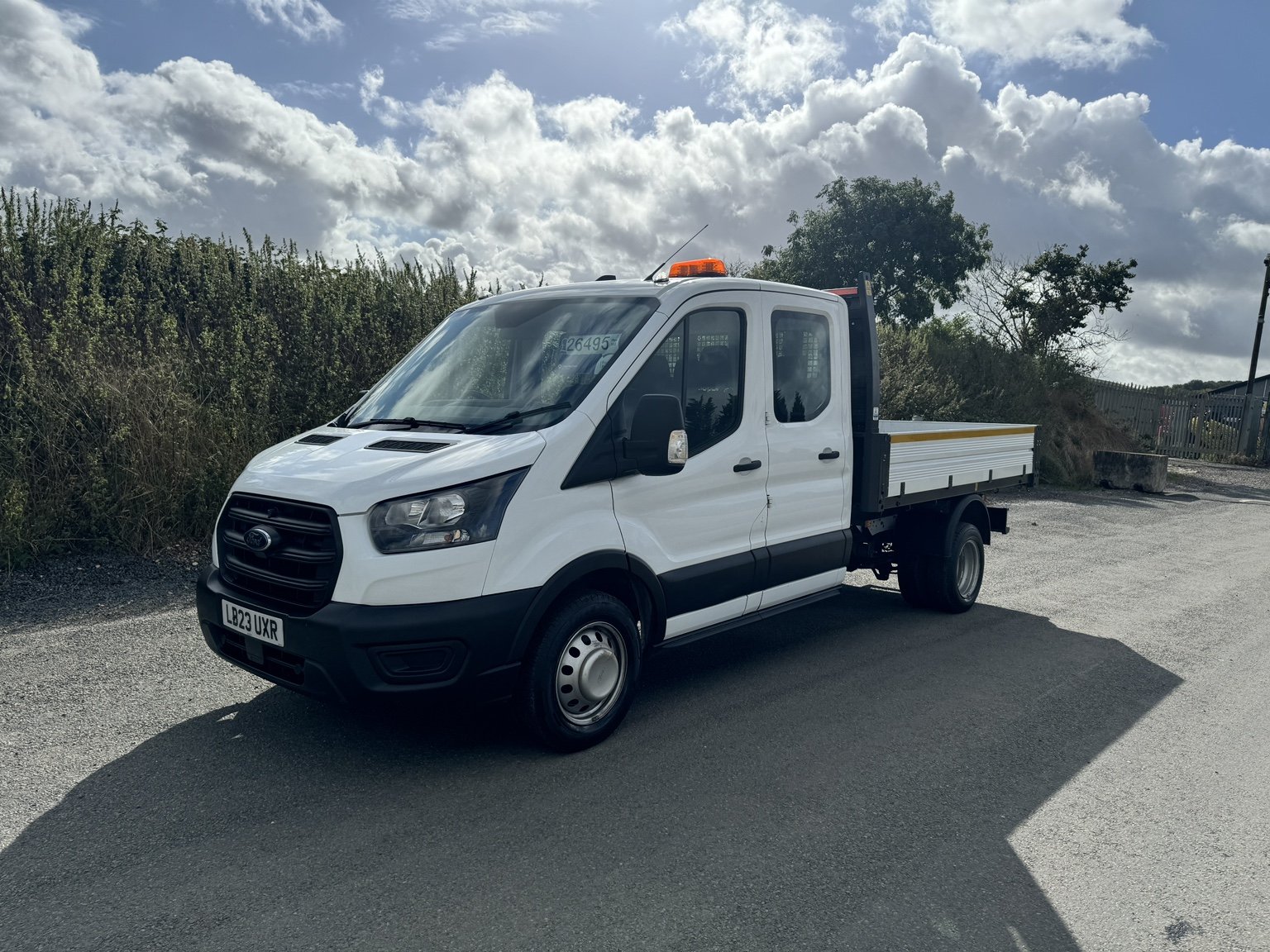 Used 2023 Ford Transit 2.0 350 EcoBlue Leader Double Cab tipper 4dr